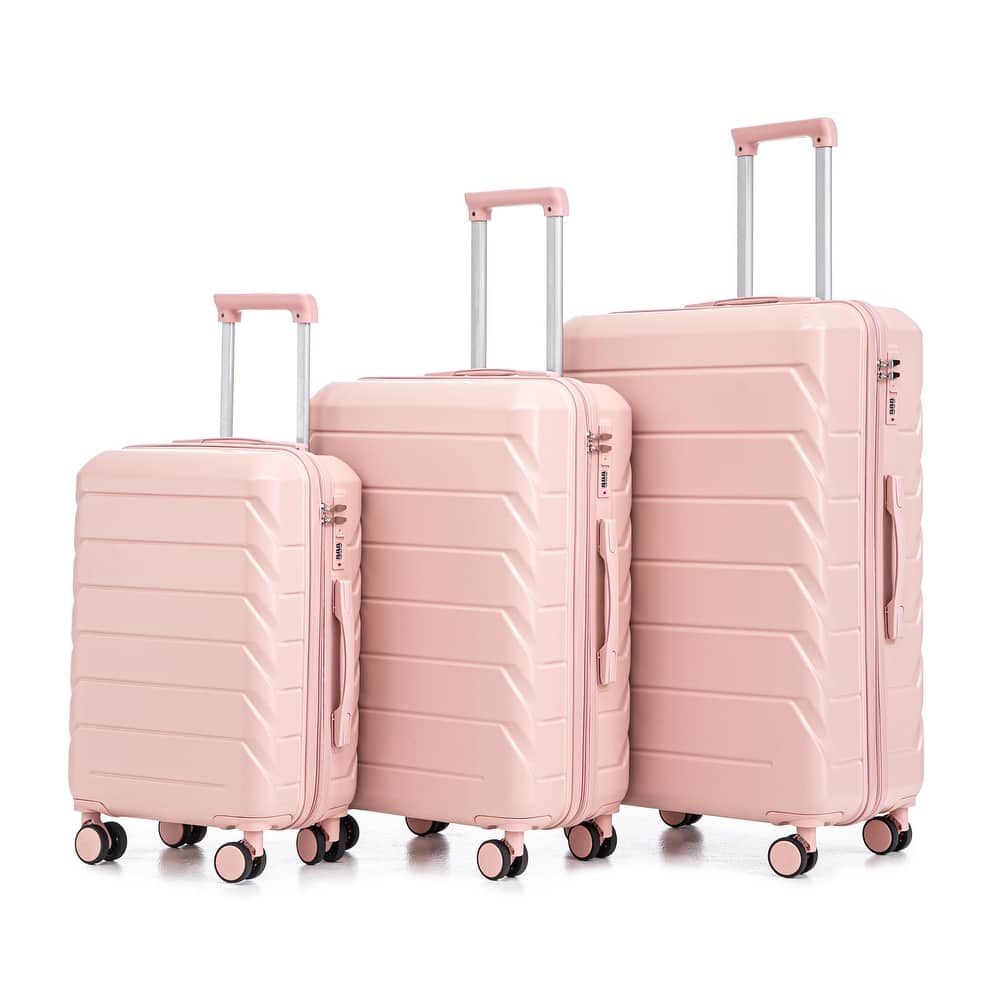 20"/24"/28" 3 pcs/set in ABS Spinner Wheel Luggage, Matching Color, With Combination Lock