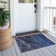 preview thumbnail 64 of 84, Machine Washable Indoor/ Outdoor Chantille Modern Abstract Rug