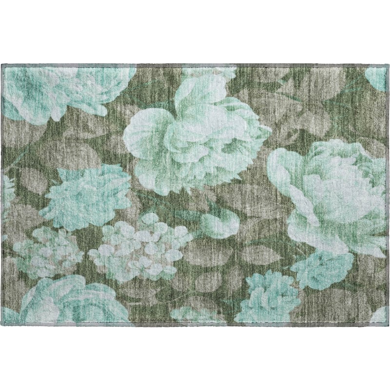 Premium Washable Super Soft Floral Mayfield Rug