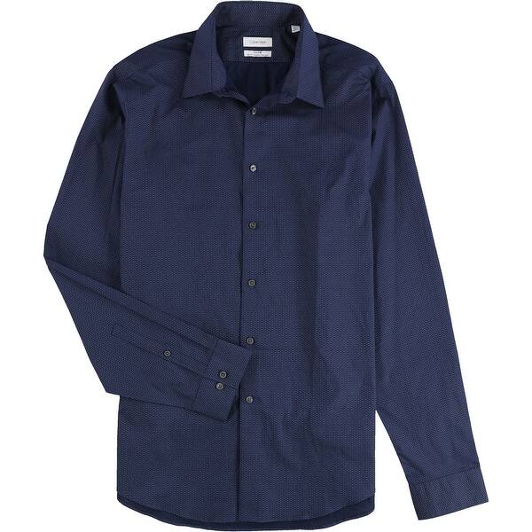 17 36/37 dress shirt Tasso Ella Blue French Cuff XL 17 36/37 Regular Fit Dress Shirt Cotton 0007