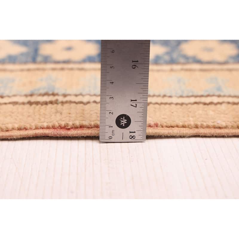 ECARPETGALLERY Hand-knotted Finest Ghazni Tan Wool Rug - 9'9 x 13'1