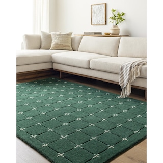Coral Global Solid Area Rug