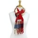 Thumbnail 1, Plaid Cashmere Feel Classic Soft Luxurious Scarf For Men And Women.