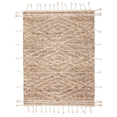 Sienna Brown Rug 5'6" x 7'6" - 5'6 x 7'6