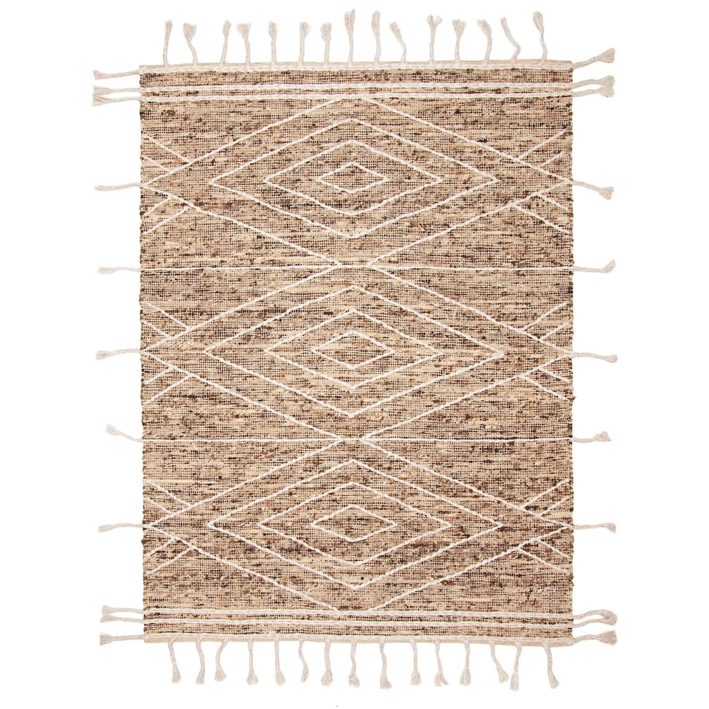 Sienna Brown Rug 5'6" x 7'6" - 5'6 x 7'6
