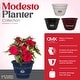 preview thumbnail 12 of 10, Southern Patio Modesto Handcrafted Composite Planter