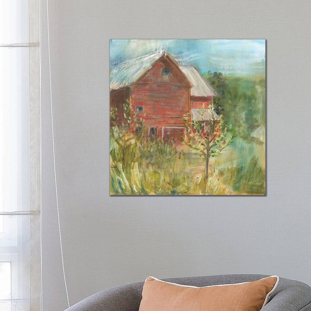 iCanvas "Barn Orchard" by Sue Schlabach Canvas Print