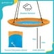 preview thumbnail 3 of 3, SkyBound 39" Saucer Tree Swing for Kids, Outdoor Flying Swing for Adult Support Up to 700lbs