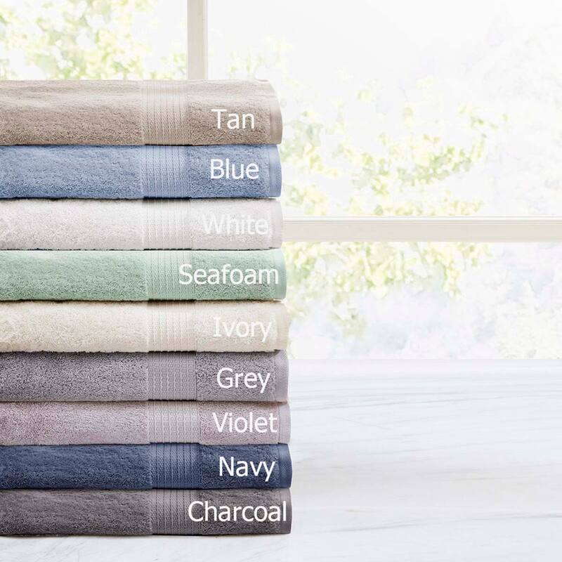 6 Piece Cotton Towel Set