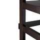 preview thumbnail 5 of 36, WYNDENHALL Normandy SOLID WOOD 63 inch x 30 inch Transitional Ladder Shelf Bookcase - 30"w x 15.9"d x 63"h