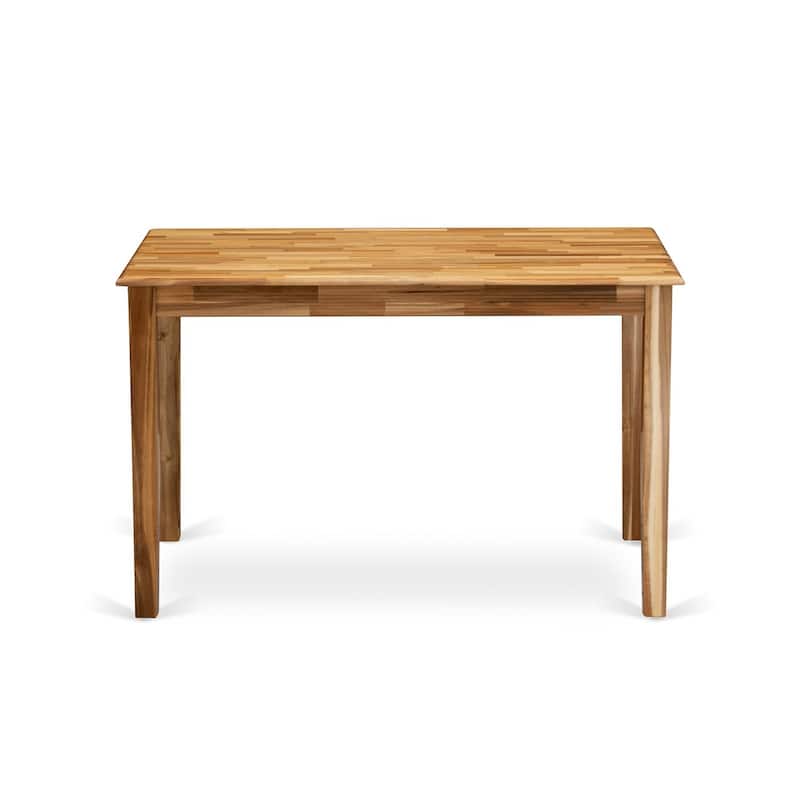 Rectangle Dining Table - Modern Kitchen Table 30x48 Inch - Dining Room Table for 4 - Easy Assembly - 48