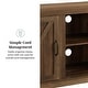 preview thumbnail 74 of 98, Middlebrook Firebranch 58-inch Barn Door TV Stand