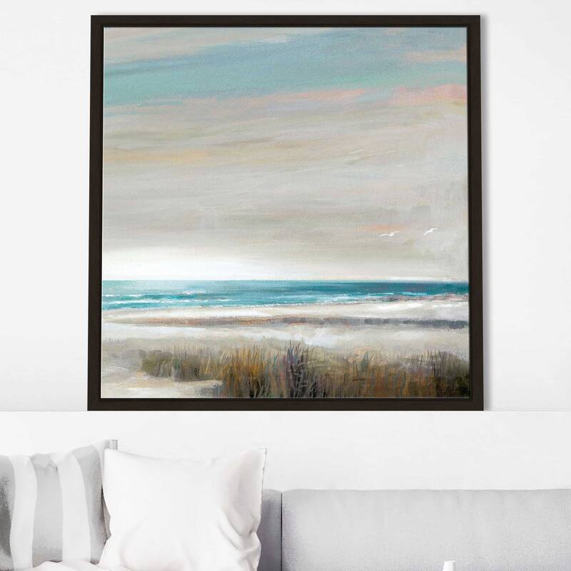 "Ocean Oasis" by Ruane Manning Print on Floating Canvas