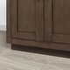 preview thumbnail 14 of 15, OVE Decors Bailey 60 in. Double sink Bathroom Vanity in Almond Latte with Power Bar