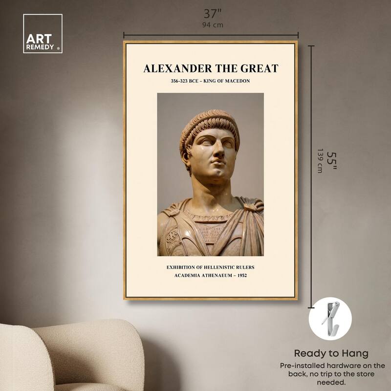 Alexander the Great Canvas by Art Remedy