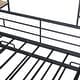 preview thumbnail 48 of 49, Sturdy Metal House Bed with Built-in Shelf & Grid, Semi-Enclosed Design for Better Sleep & Play, No Box Spring Required