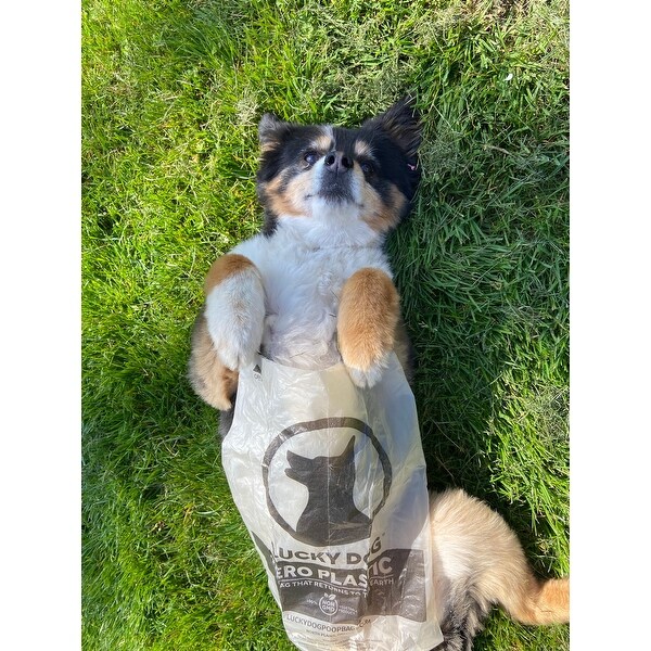 poop bag that attaches to dog