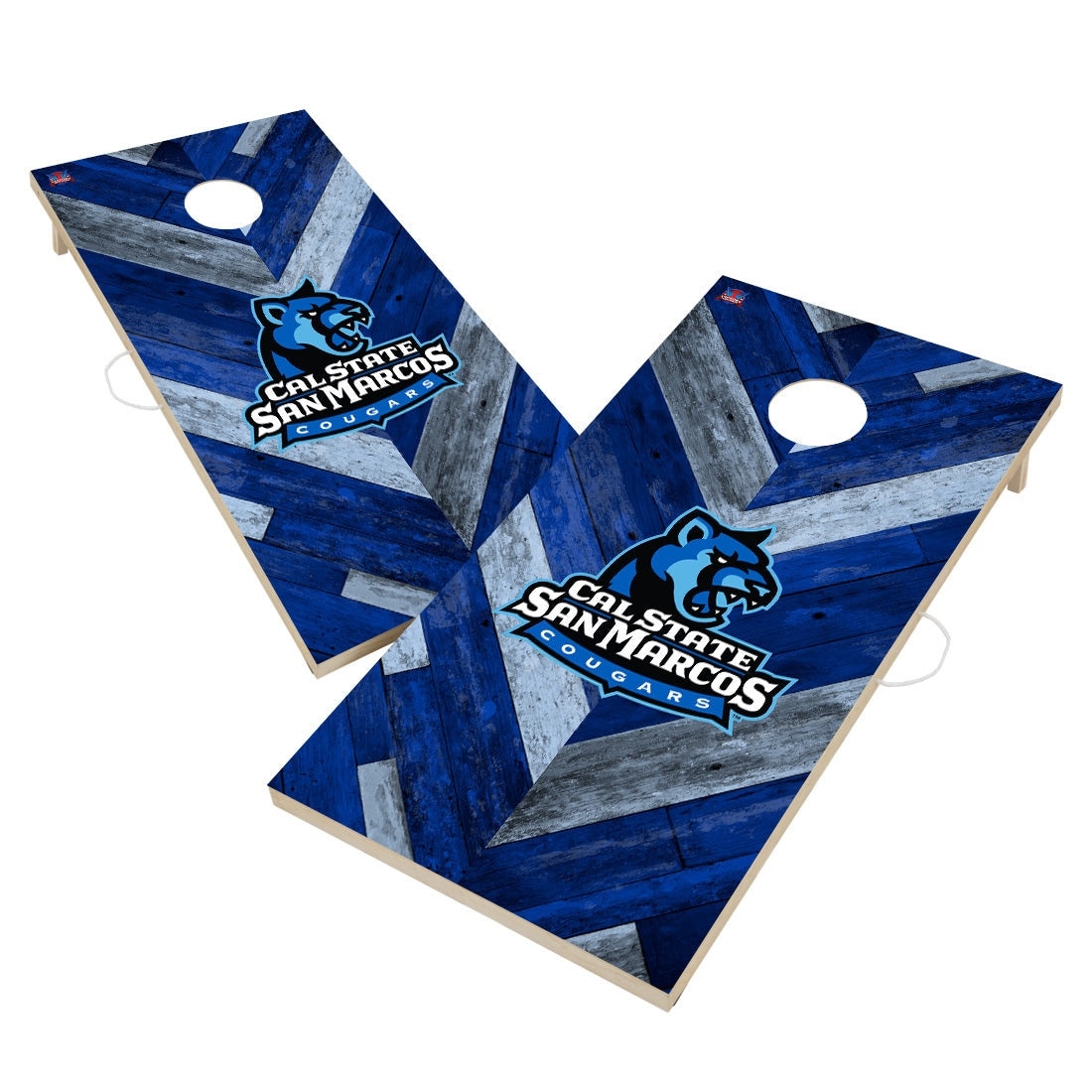 Cal State San Marcos Cougars Cornhole Board Set