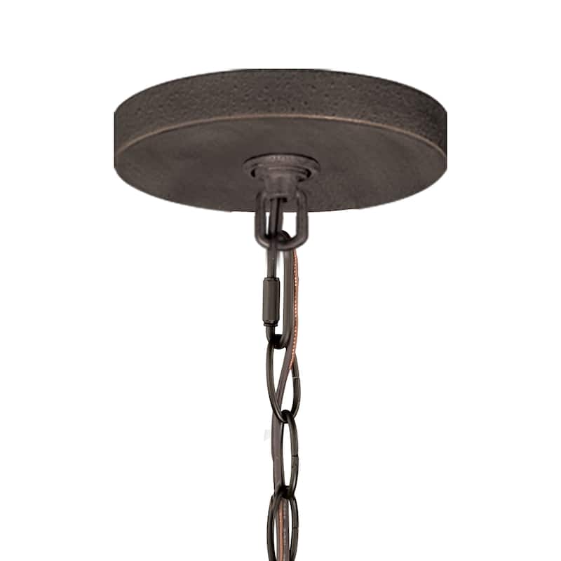 Grant Farmhouse Mini Pendant Ceiling Light Clear Glass