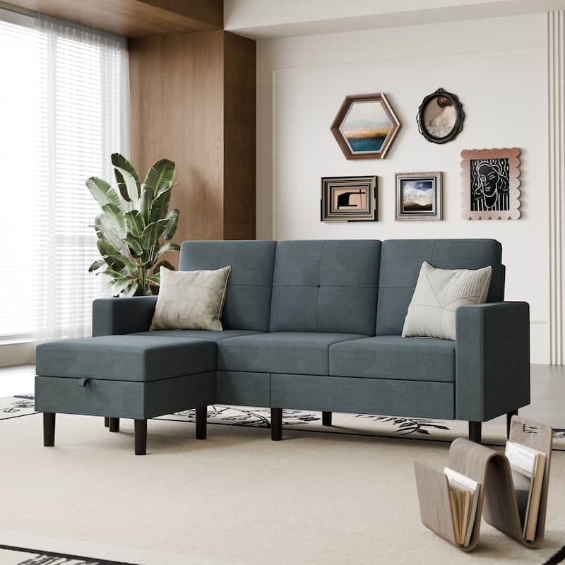 Futzca Convertible Sectional Sofa Couch