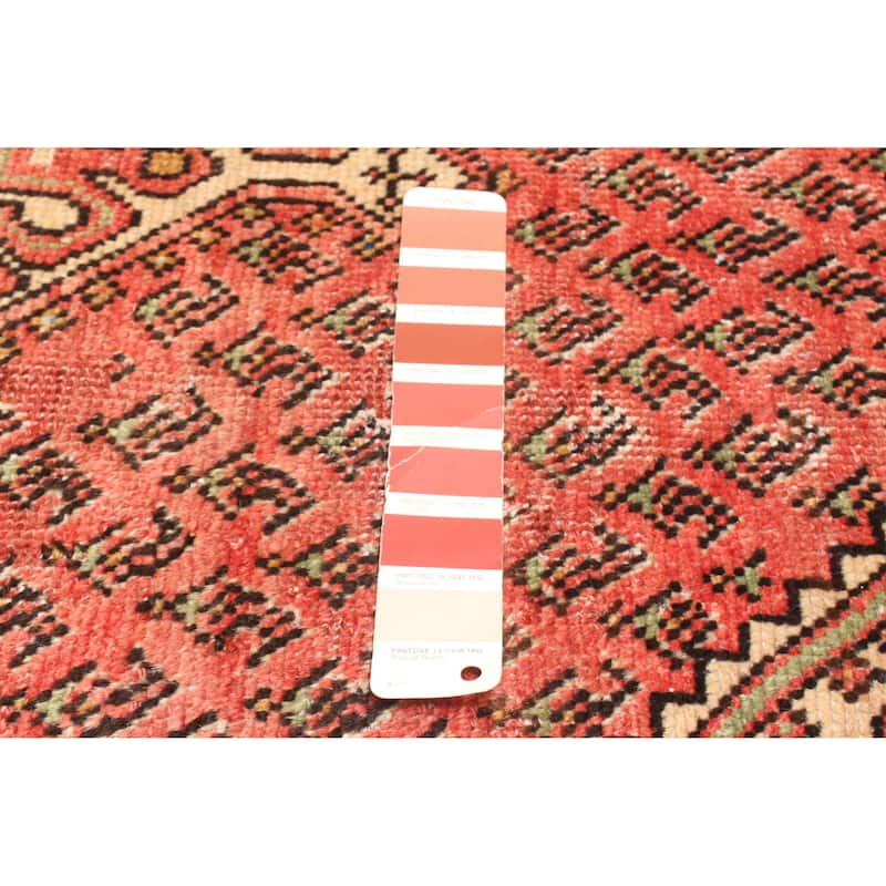 ECARPETGALLERY Hand-knotted Andelz Red Wool Rug - 3'0 x 5'1