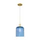 Option Blue / Satin Gold