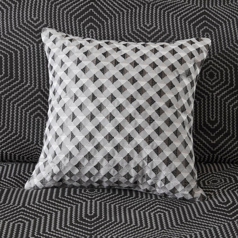 Madison Park Signature Shades of Serenity Jacquard Comforter Set