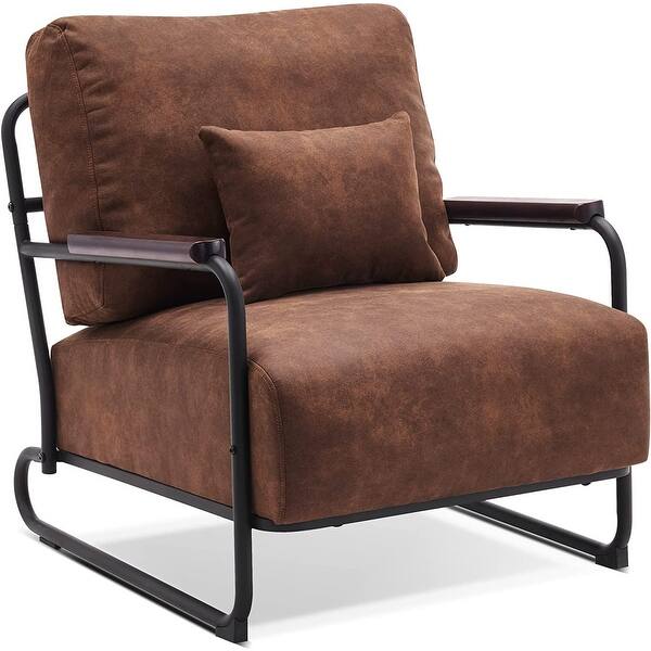 MCombo 4812 Draaistoel, modern, cocktailstoel, loungestoel, relaxstoel, clubstoel voor woonkamer, slaapkamer, microvezelstof, 4812 (donkergrijs