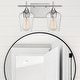 preview thumbnail 5 of 9, Savoy House Octave 2 Light 14" Wide Bathroom Vanity Light