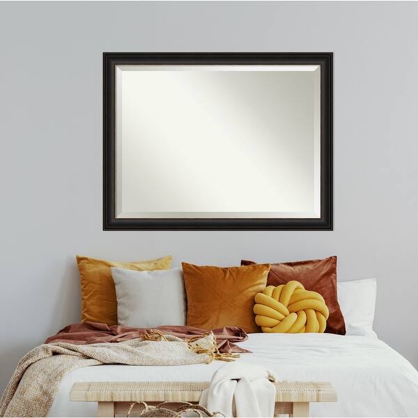 Shop Trio Oil Rubbed Bronze Bathroom Vanity Wall Mirror Overstock 31481728