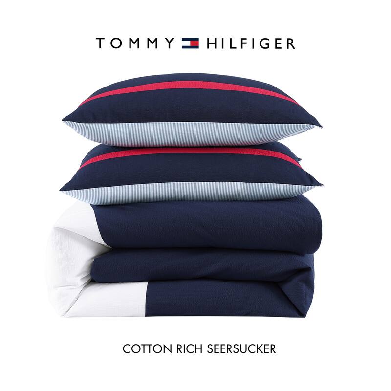 Tommy Hilfiger Iconic Anniversary Navy Comforter Set