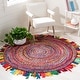 preview thumbnail 3 of 69, SAFAVIEH Handmade Braided Libby Country Cotton Rug with Fringe
