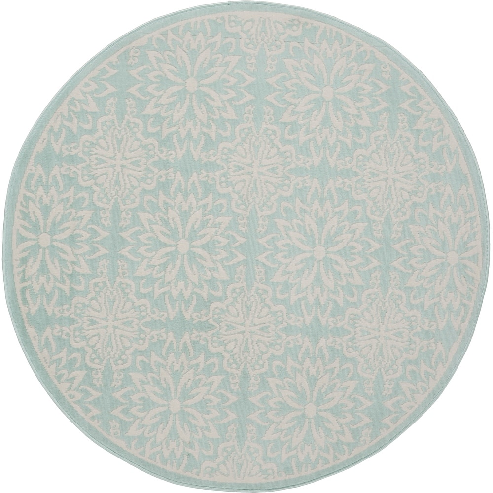 Nourison Jane Floral Medallion Indoor only Area Rug