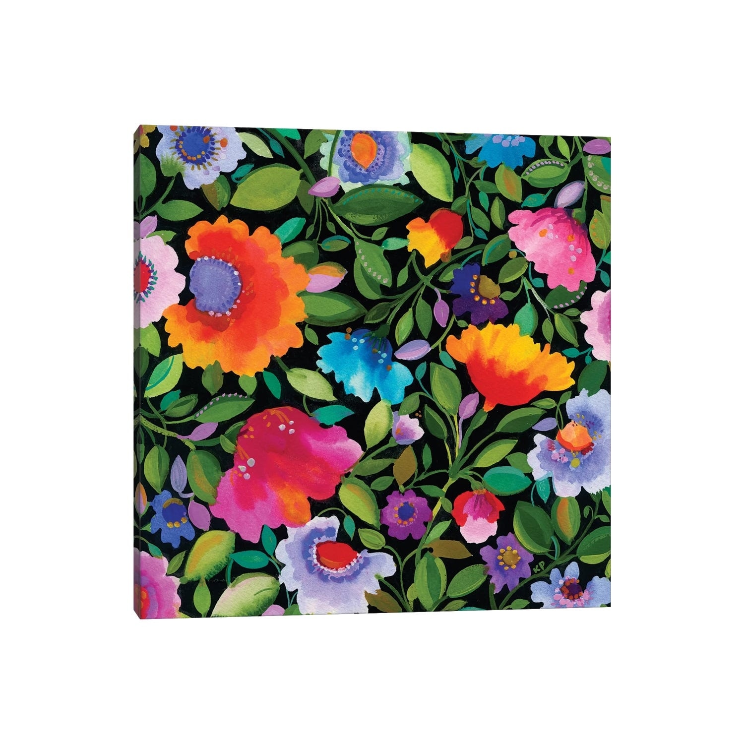 iCanvas "India Garden I" by Kim Parker Canvas Print