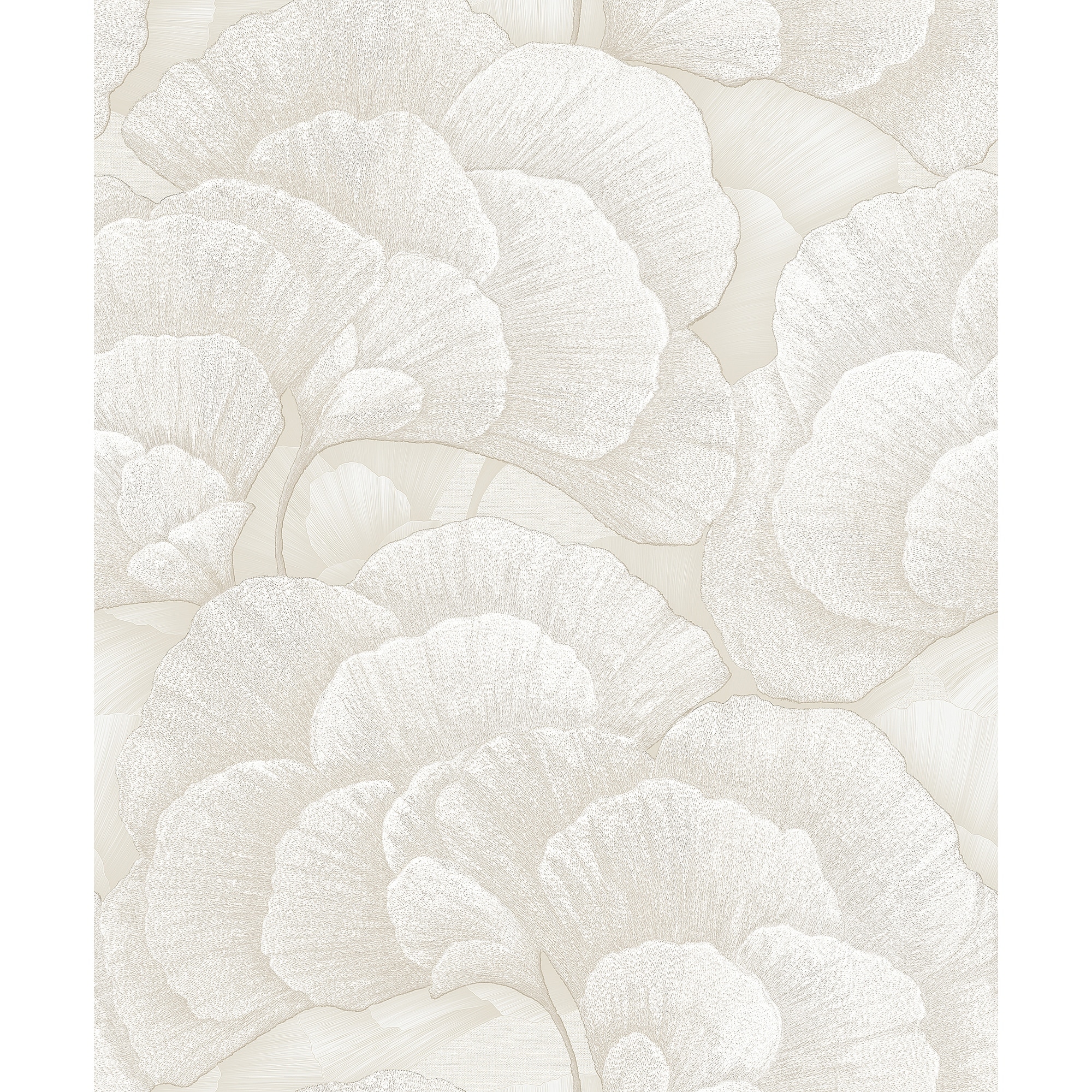 Veer Decor Embroidered Ginkgo Wallpaper