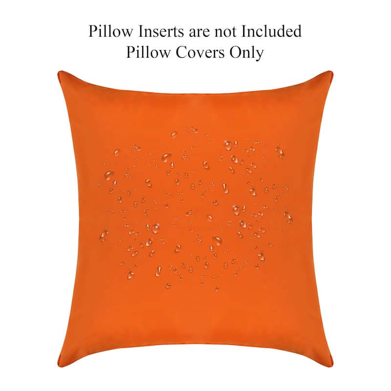 A1HC All-weather Waterproof Outdoor Throw Pillow Covers, Set of 2