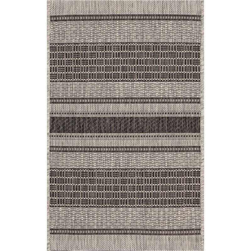 Sevita Banded Heather Indoor/Outdoor Rug