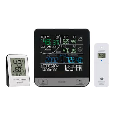 La Crosse C74443 Wi-Fi Multi-day Forecast Center with Bonus station