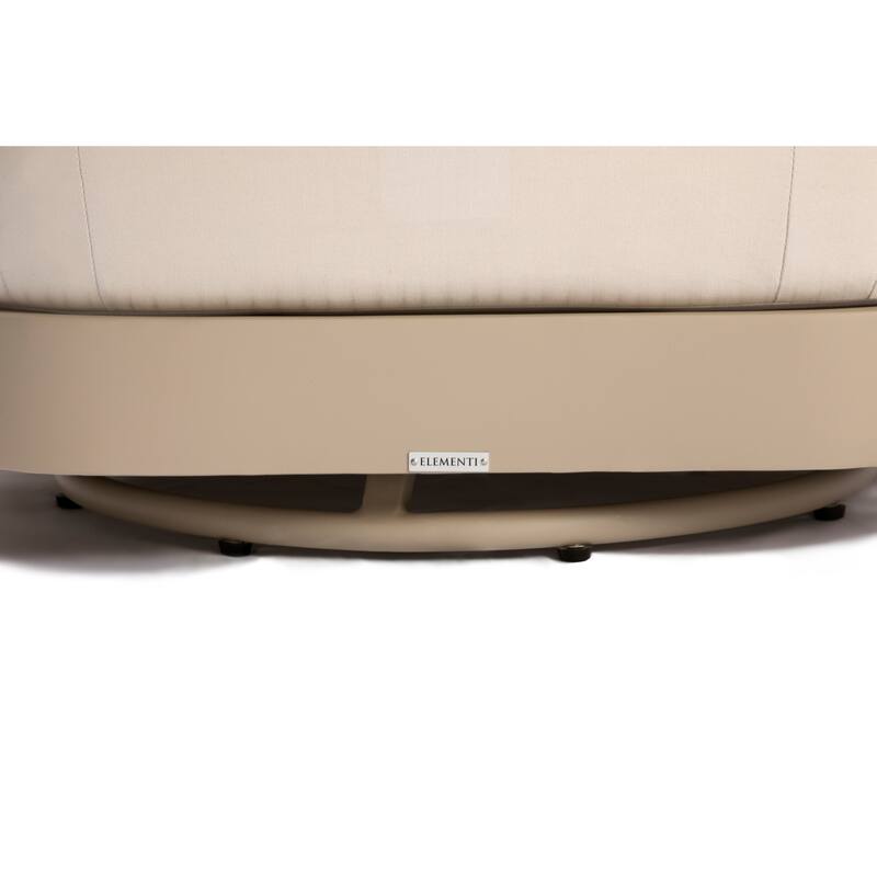 Malibu Outdoor Aluminum Swivel Chair with Sunbrella® Cushions