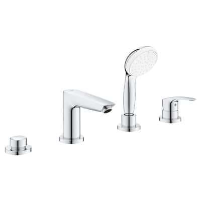 Grohe 25 245 3 Eurosmart 1.75 GPM Deck Mounted Tub Filler with
