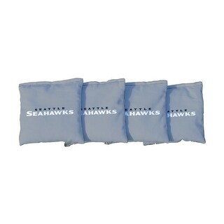 Seattle Seahawks NFL Grey Cornhole Bags