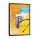 preview thumbnail 1 of 7, iCanvas "Rhyme" by Fong Fai Framed Black - 40x26