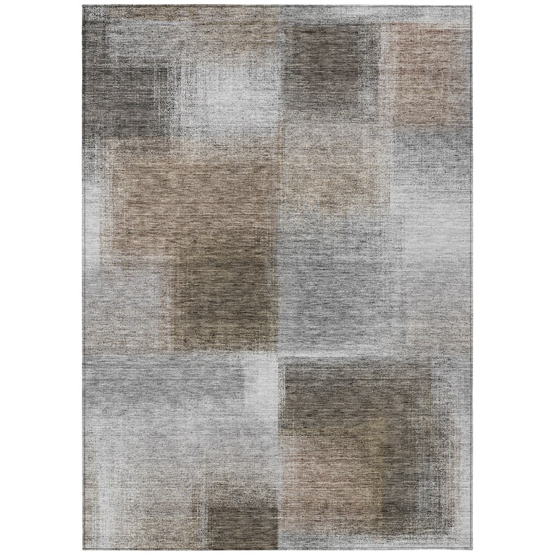 Machine Washable Indoor/ Outdoor Chantille Ombre Rug