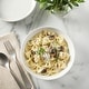 preview thumbnail 8 of 6, Martha Stewart Selma 6-Piece 41oz 8 Inch Large Pasta Bowls Porcelain Ceramic Chip and Scratch Resistant Shallow Bowls