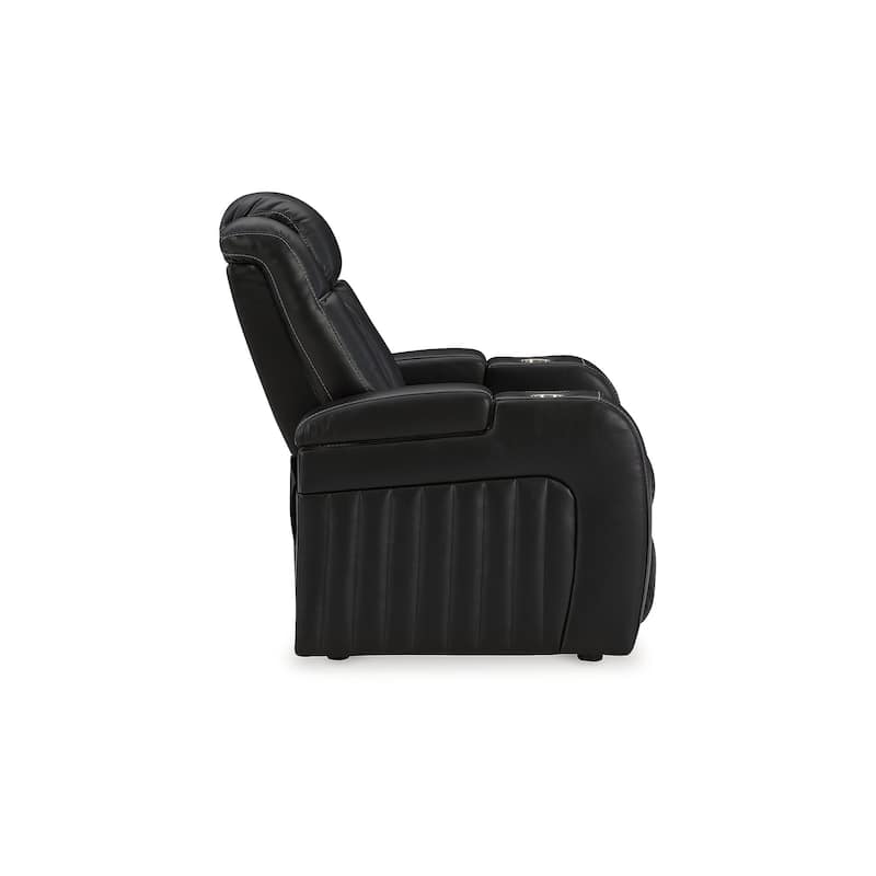 Signature Design by Ashley Caveman Den Black 3-Piece Upholstery Package - 86"W x 42"D x 42"H