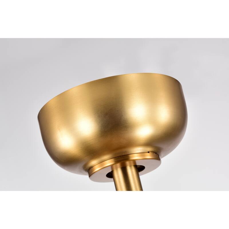 Anisma Anna 28 Inch Mid-Century Modern Style Lighted Ceiling Fan with Remote