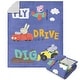 preview thumbnail 7 of 52, Hasbro Peppa Pig Silk Touch Sherpa Throw Blanket 50" x 60" - Fly Drive Dig