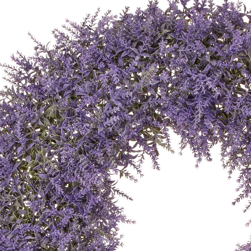 Lavender Garden Wreath 24"