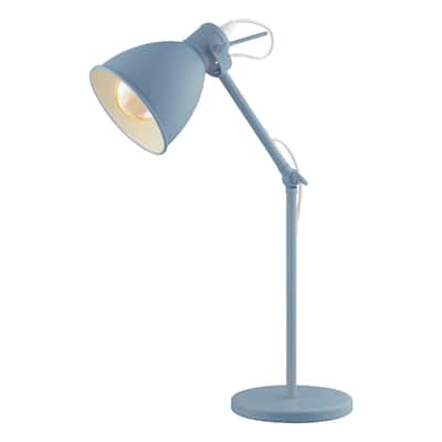 Eglo Priddy 1-light Pastel Light Blue Desk Lamp
