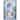 Blue And White Palms Tropical Bathroom Canvas Wall Art by Art Remedy